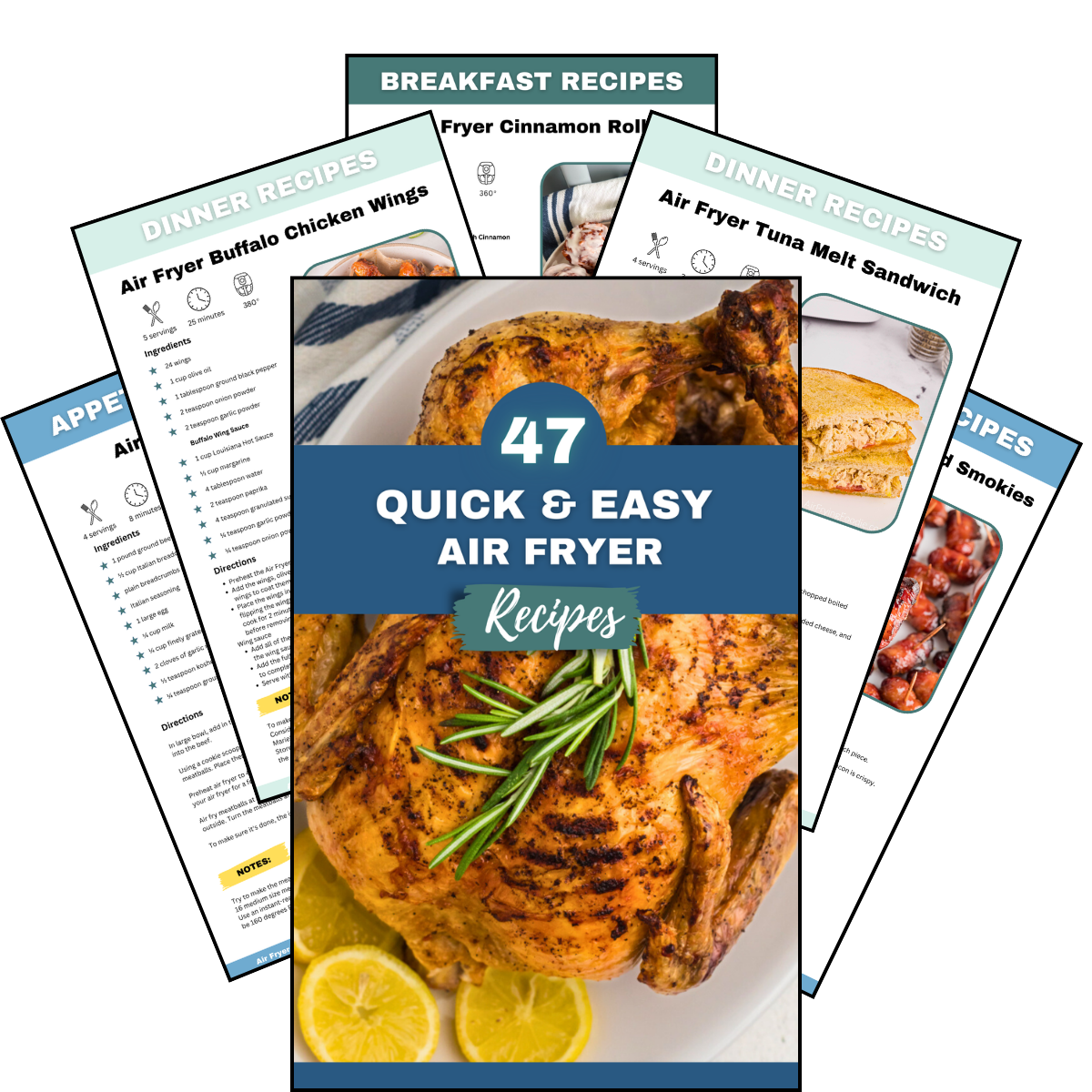 Easy 47 47 Quick & Easy Air Fryer Recipes – Air Frying Foodie Shop